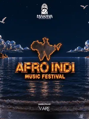 Afro Indi Music Festival Halloween Weekend poster