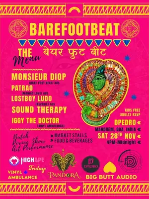 Bare Foot Beat poster
