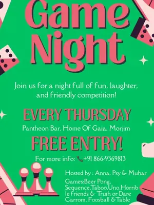 Board Game Night poster