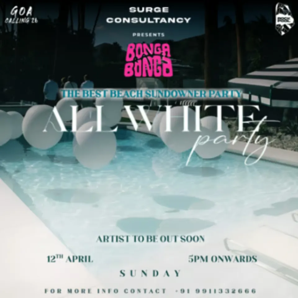 Bonga Bonga Goa Calling – All White Party