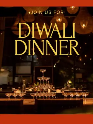 Diwali Dinner at Kafa poster