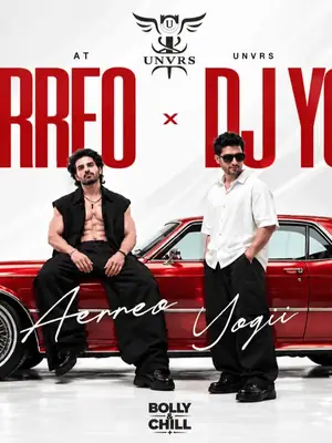 DJ Aerreo x DJ Yogii Live at UNVRS Goa poster