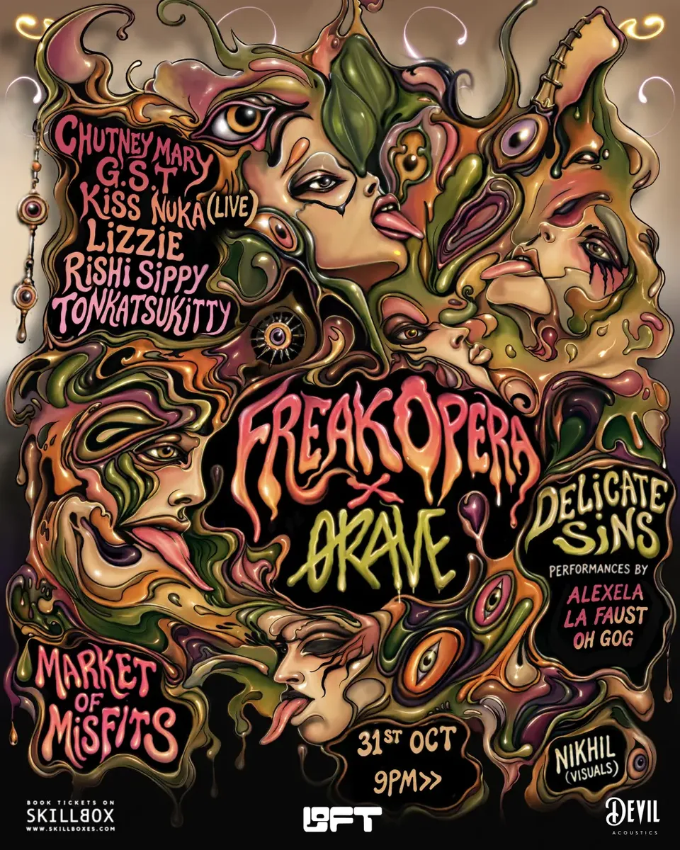 Freak Opera X Qrave – Halloween Edition