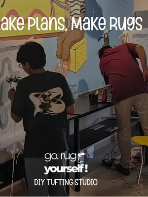 Go Rug Yourself: Tufting Workshop poster
