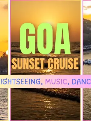 Goa Sunset Cruise Party poster