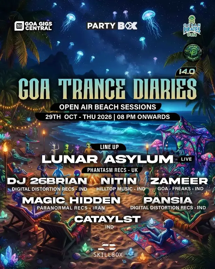 Goa Trance Diaries 14.0 poster