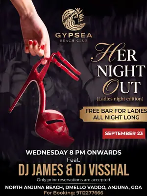 Gypsea Ladies Night poster