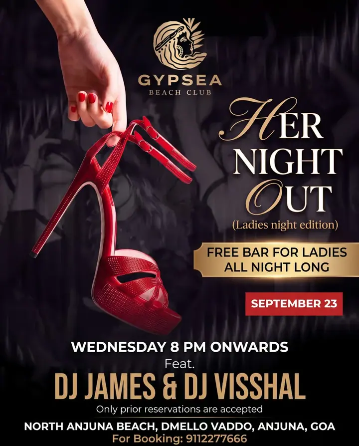 Gypsea Ladies Night poster