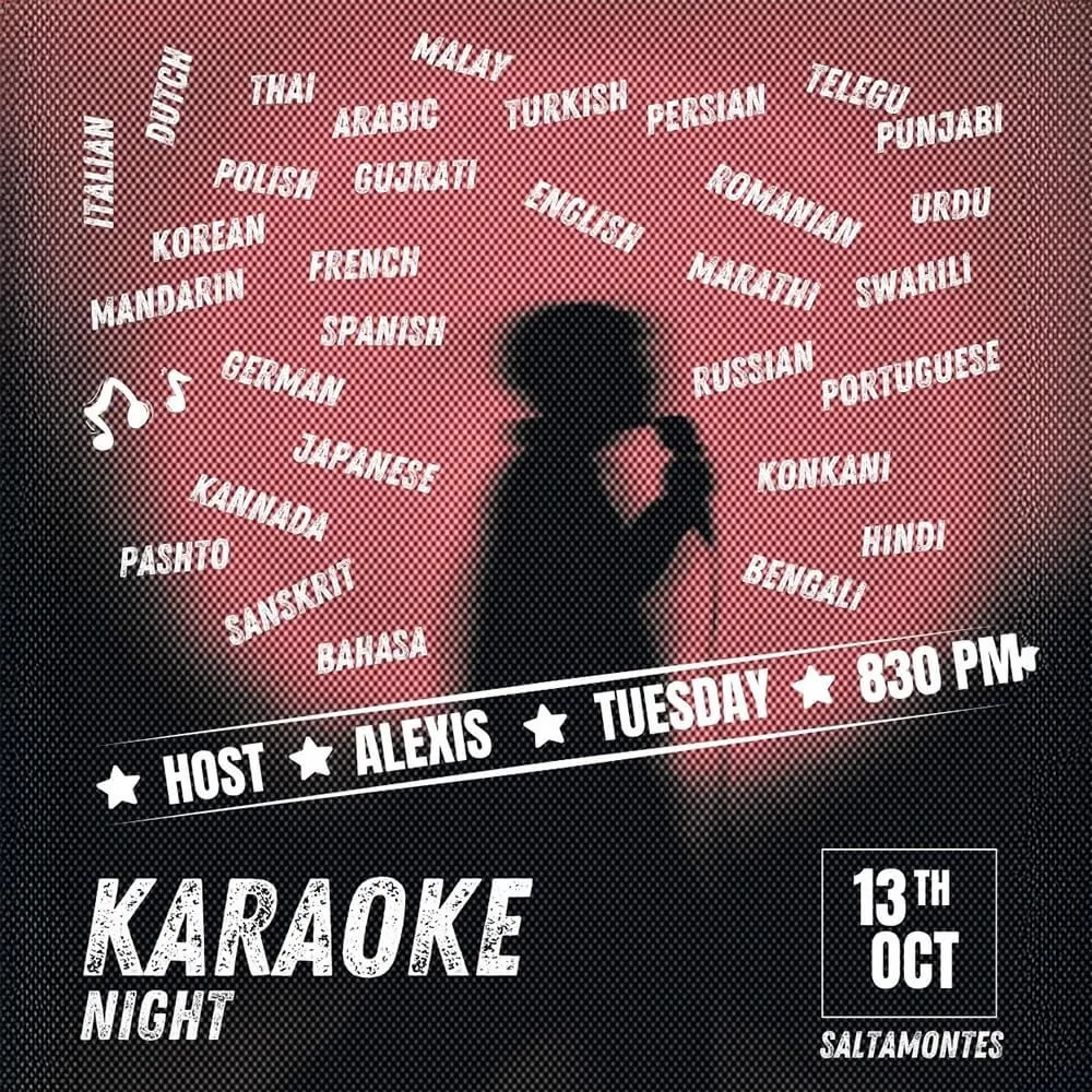 Karaoke Night at Saltamontes