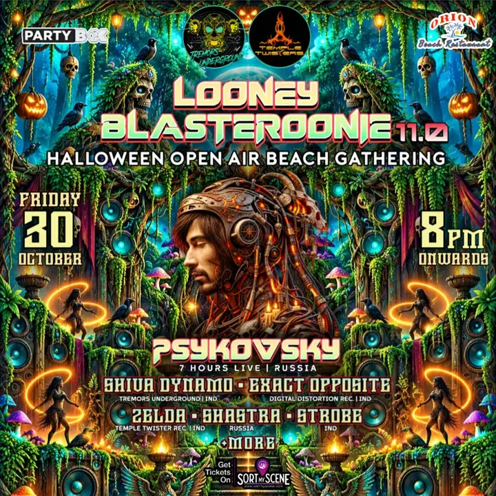 Looney Blastroonie 11.0 ft. Psykovsky Live poster