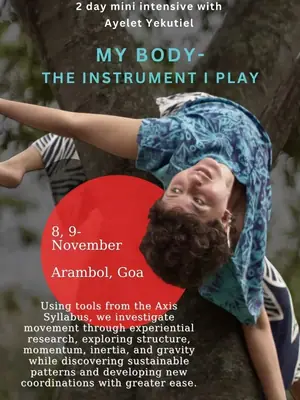 My Body – The Instrument I Play Workshop with Ayelet Yekutiel poster