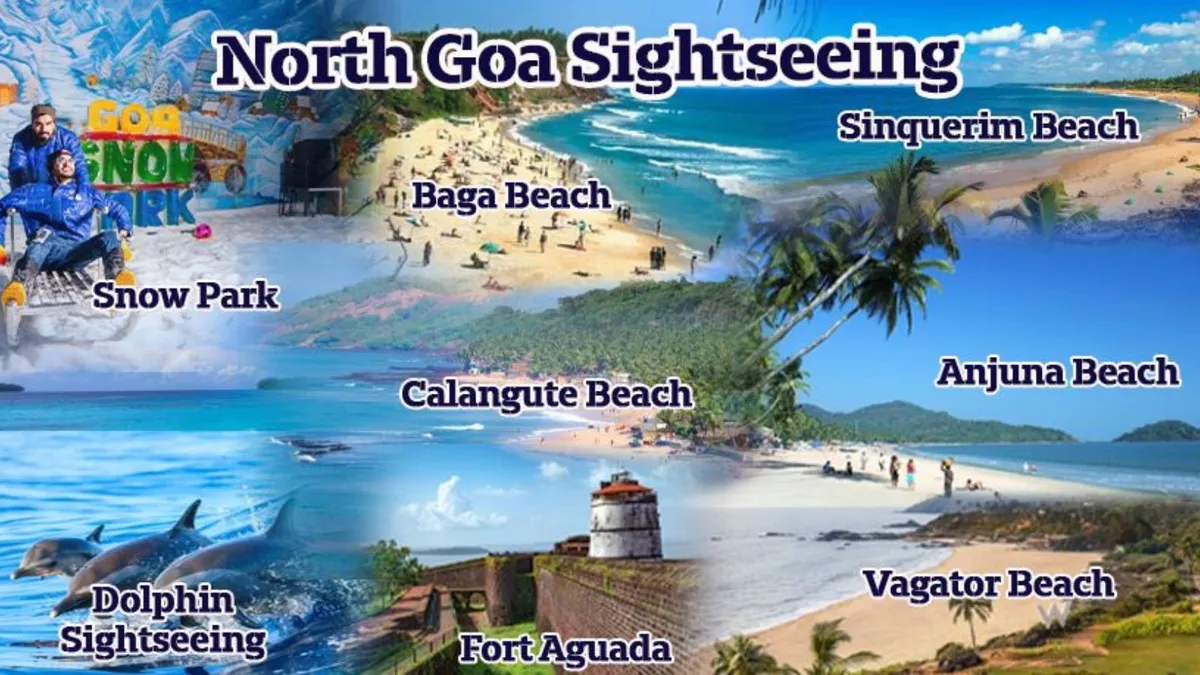 North Goa Sightseeing with Hotel Transfer