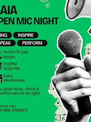 Open Mic Gaia poster