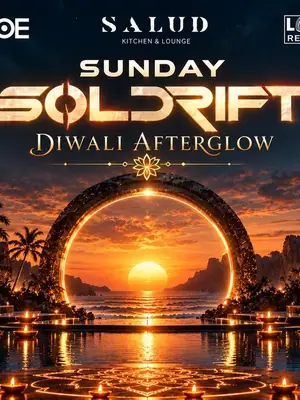 Soldrift Sunday Diwali Afterglow poster