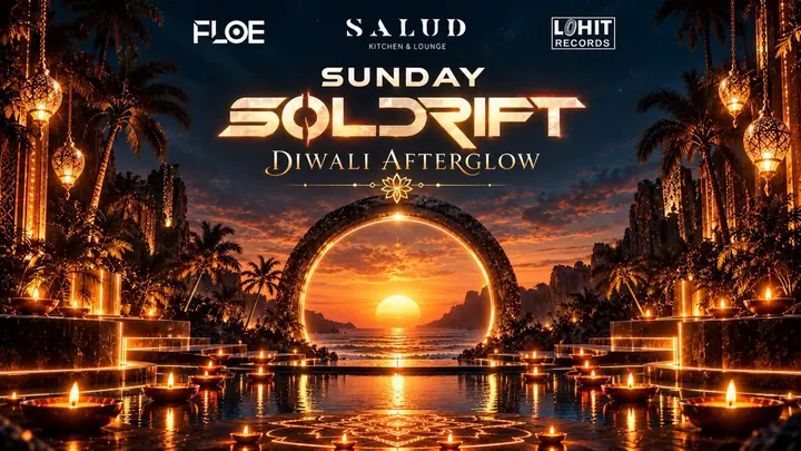 Soldrift Sunday Diwali Afterglow poster