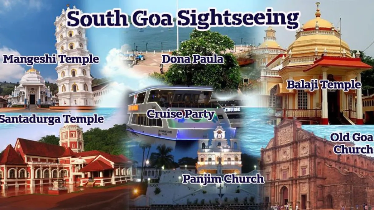 South Goa Sightseeing with Hotel Transfer