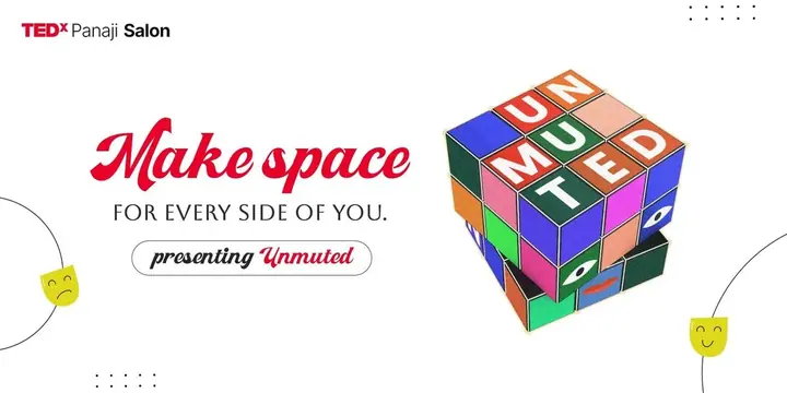 TEDxPanaji Salon: UnMuted poster