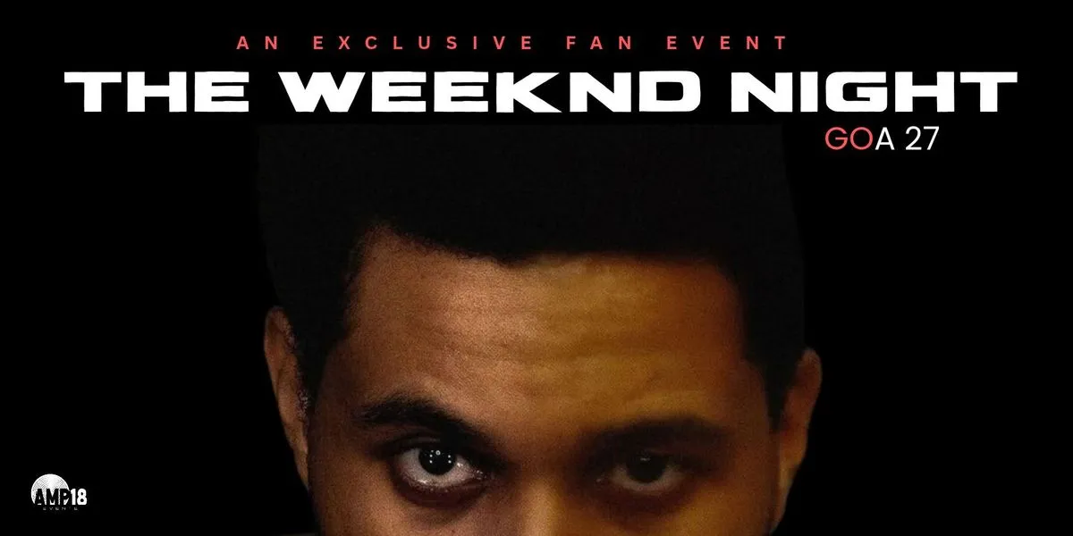 The Weeknd Night poster