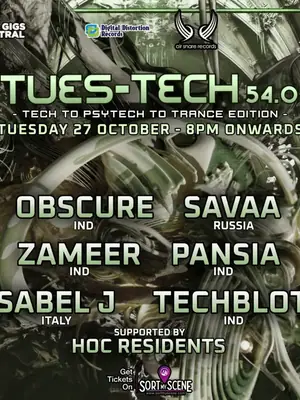 Tues-Tech 54.0 ft. Obscure Live poster