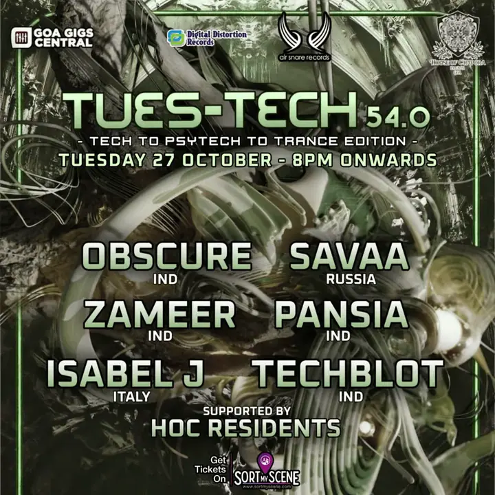 Tues-Tech 54.0 ft. Obscure Live poster