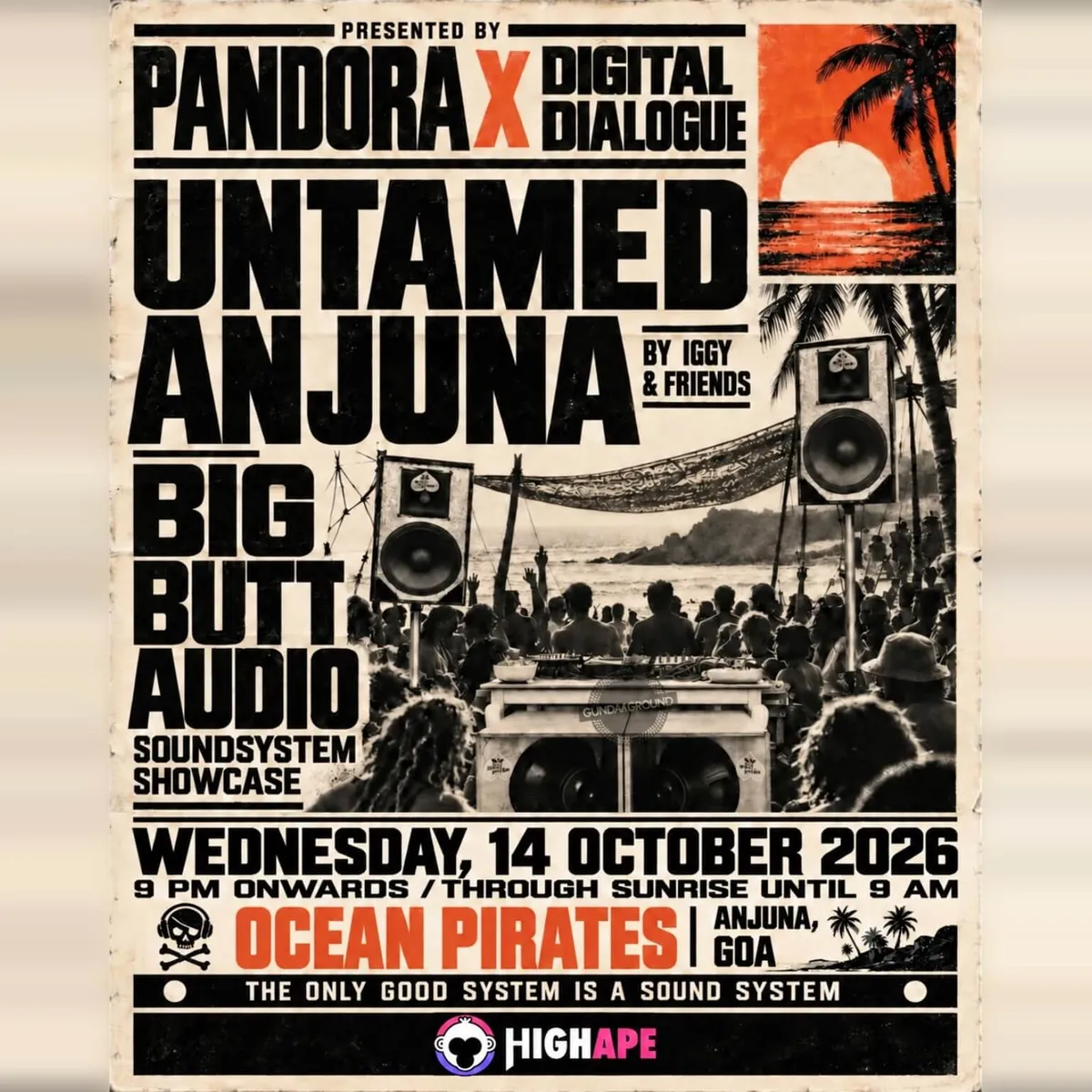 Untamed Anjuna