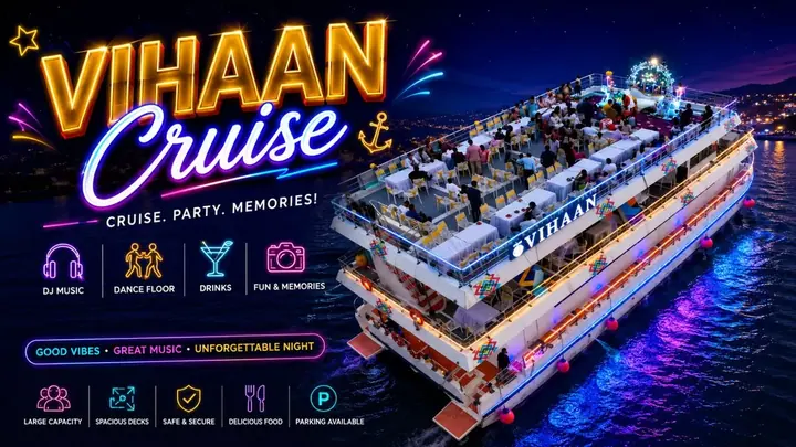 Vihaan Cruise – Sunset & Dinner Cruise on the Mandovi River poster